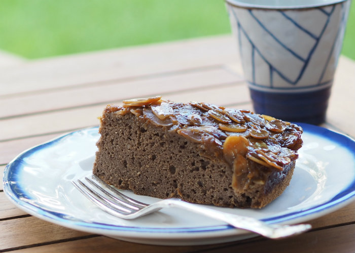 Glutensiz, Rafine Şekersiz Kayısı Marmelatlı Ters Yüz Kek Ece Zaim